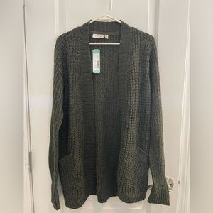Never Worn- RD Style Montoya Open Cardigan Olive